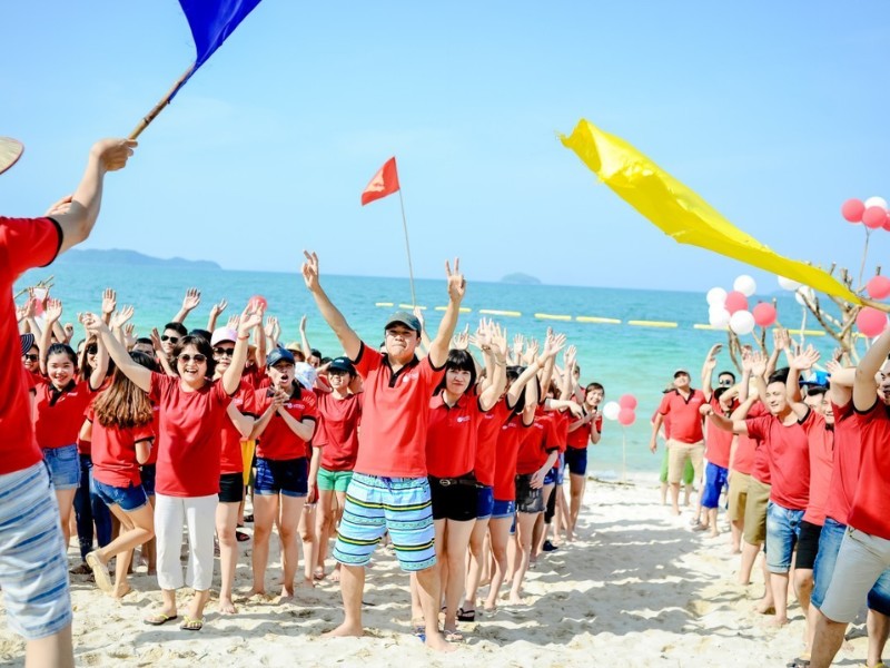 các trò chơi team building ngoài trời